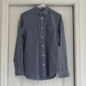 Men's Blue Calvin Klein Checkered Shirt
